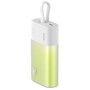 Baterie externa Baterie externa Baseus Popsicle 5200 mAh, 20W, cablu Lightning incorporat, pentru Apple iPhone Verde
