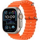 Smartwatch Apple Watch Ultra 2 GPS + Cellular 49mm Titanium Case with Ocean Band Orange