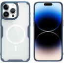 Husa Husa pentru iPhone 15 Pro Max - Nillkin Nature TPU MagSafe Case - Blue