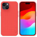 Husa Husa pentru iPhone 15 - Nillkin Super Frosted Shield Pro - Red