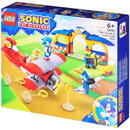 LEGO Sonic - Atelierul lui Tails si avion Tornado 76991, 376 piese
