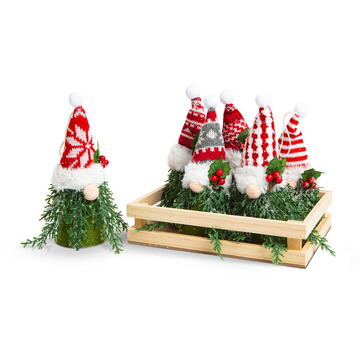 Elf scandinav de Crăciun - 18 cm - 6 tipuri