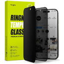 Folie pentru iPhone 15 Plus - Ringke Cover Display Tempered Glass - Privacy