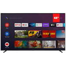 Televizor Aiwa LED-658UHD-SLIM 65inch, Ultra HD 4K, Smart TV, Chromecast, WiFi, Negru