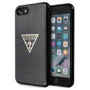 Husa Guess GUHCI8SGTLBK iPhone 7/8/SE 2020 / SE 2022 Negru/black hard case Glitter Triangle