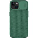 Husa Nillkin CamShield Pro Magnetic Case for iPhone 15 with camera cover - green