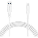 USB-A to USB-C Cable Ricomm RLS007ACW 2.1m
