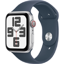 Smartwatch Apple Watch SE LTE 40mm Silver Aluminium Case with Sport Band S/M Storm Blue