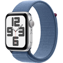 Smartwatch Apple Watch SE GPS 44mm Silver Aluminium Case with Sport Loop Winter Blue