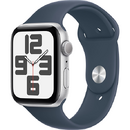 Smartwatch Apple Watch SE GPS 44mm Silver Aluminium Case with Sport Band M/L Storm Blue
