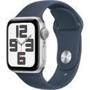 Smartwatch Apple Watch SE GPS 40mm Silver Aluminium Case with Sport Band S/M Storm Blue