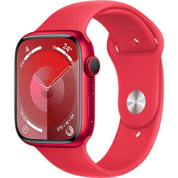 Smartwatch Apple Watch Series 9 LTE 45mm Aluminium Case with Sport Band S/M RED