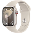 Smartwatch Apple Watch Series 9 LTE 41mm Starlight Aluminium Case with Sport Band S/M Starlight