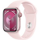 Smartwatch Apple Watch Series 9 LTE 41mm Pink Aluminium Case with Sport Band S/M Light Pink