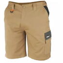 DEDRA-EXIM Pantaloni scurti de protectie mărime S/48,bumbac+elastan, greutate 270g/m2