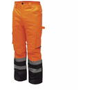 DEDRA-EXIM Pantaloni căptuşiti reflectorizanti în mărime M, portocaliu