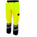DEDRA-EXIM Pantaloni reflectorizanti mărimea S, galben