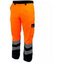 DEDRA-EXIM Pantaloni reflectorizanti mărimea S,portocaliu