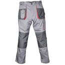 DEDRA-EXIM Pantaloni de protecţie mărime S/48, gri, Comfort line, greutate 190g/m2