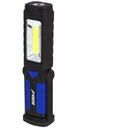 DEDRA-EXIM Lanterna 3W COB LED+1W LED, longitudinala cu suport, cu baterii
