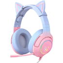 ONIKUMA Casti Gaming headphones  K9 Pink/Blue