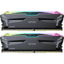 Memorie Lexar Memory DDR5 ARES RGB Gaming 32GB(2*16GB)/6400 black