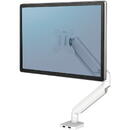 Fellowes Ergonomics arm for 1 monitor - Platinum series, white
