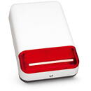 Satel SPL-2030 R siren Wired siren Outdoor Red,White