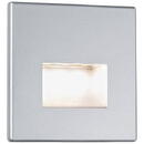 Paulmann EDGE LED square 1x1.2W 50lm 2700K 230V silver