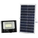 V-TAC 35W Black IP65 Solar LED Projector, Remote Control, Timer VT-100W 4000K 2450lm
