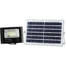 V-TAC 12W Black IP65 Solar LED Projector, Remote Control, Timer VT-25W 4000K 550lm