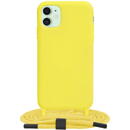 Husa Husa pentru iPhone 11 - Techsuit Crossbody Lanyard - Yellow