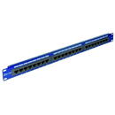Accesoriu server EMITERNET Panel 19", 24xRJ45 UTP cat.6 (1U) with shelf, blue DCN/PPFA-951K-248-C6