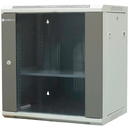 EMITERNET Separate hanging cabinet 19" 12U, sheet metal/glass door, 600×450×635mm width/depth/height EM/AP6412