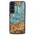Husa Wood and resin case for Samsung Galaxy S23 Bewood Unique Uranus - blue and white