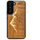 Husa Wooden case for Samsung Galaxy S22 Bewood Mountains Imbuia