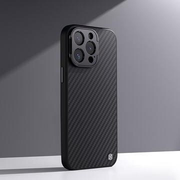 Husa Durable Nillkin CarboProp Case for iPhone 14 Pro Max - black
