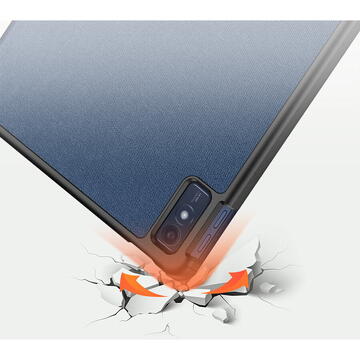 Husa Dux Ducis Domo smart sleep case for Lenovo Tab M10 10.6'' tablet - blue