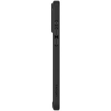 Husa Spigen Crystal Hybrid, matte black - iPhone 15 Pro Max