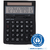 Calculator de birou Calculator de birou MAUL ECO850, 12 digits, realizat din plastic reciclat, incarcare solara - negru