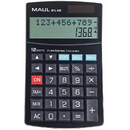 Calculator de birou Calculator de birou MAUL MTL600, 12 digits, afisaj display cu 2 randuri - negru