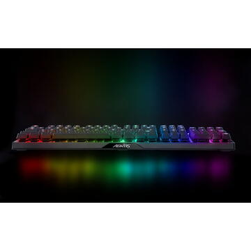 Tastatura GIGABYTE GK-AORUS K9 Optical Gaming, Negru , Cu fir, USB, Taste 104
