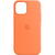 Husa Apple iPhone 12 Pro Max Silicone Case with MagSafe - Kumquat
