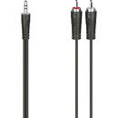 Accesorii Audio Hi-Fi Hama Audio Cable, 3.5 mm Jack Plug - 2 RCA Plugs, Stereo, 1.5 m