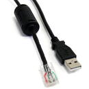 StarTech.com 6 ft Smart UPS Replacement USB Cable AP9827 - USB cable - USB (M) to RJ-45 (10 pin) (M) - 6 ft - black - USBUPS06 - USB cable - 1.8 m
