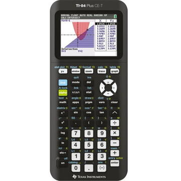 Calculator de birou Texas Instruments Calculator stiintific TI 84 Plus Negru