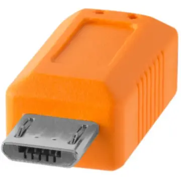 Tether Tools USB-C to 2.0 Micro-B 5-Pin 4.6m portocaliu