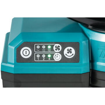 Ventilator Makita DCF203Z  compatibil cu acumulatori LI-ION LXT 18V/14.4V, Albastru