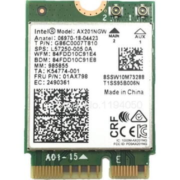 Accesoriu server Intel Placa de retea NIC WIFI 6 AX201 2230 2x2, 213012881