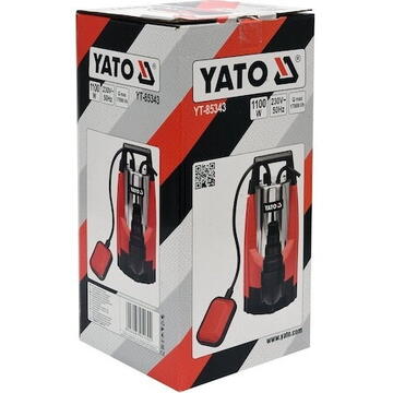 Yato Pompa submersibila din inox monobloc 1100W 14000 l/h (YT-85343)